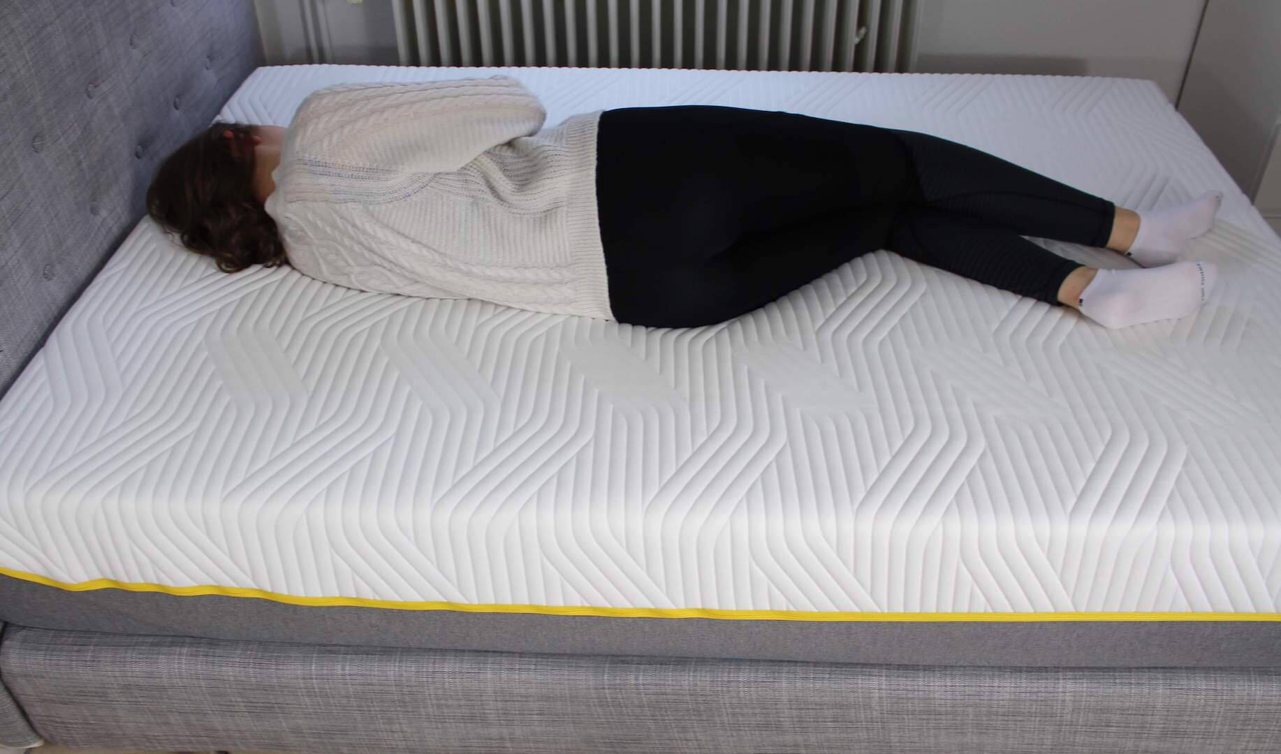 Proefslaper op de Tempur Sensation Elite